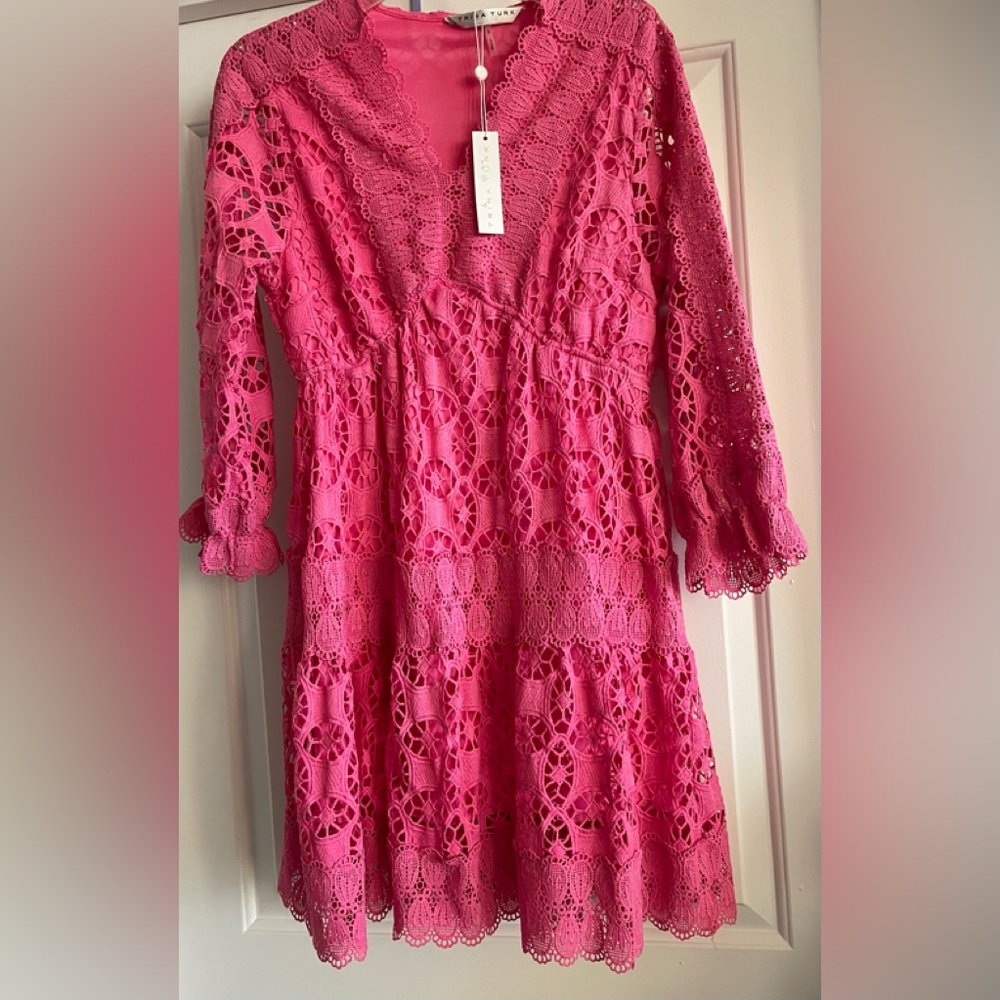 Trina Turk Beautiful Fuchsia Dress